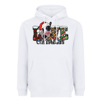 White love Christmas cow Heavyweight Hoodie - Jasminsmagicworld