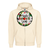 Sandshell christmas  cookie and light santas favorite   son Zipper Hoodie - AdoDesignShop