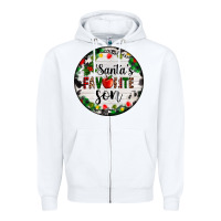 White christmas  cookie and light santas favorite   son Zipper Hoodie - AdoDesignShop