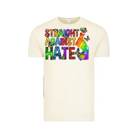 Vintage Arctic straight against hate pride lgbtq Vintage Tee - texasbilliewilder