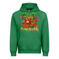 Emerald Who's your craw daddy Mardi Gras Urban Hoodie - LillyAllenDesigns
