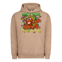 Pigment Burro Who's your craw daddy Mardi Gras Urban Hoodie - LillyAllenDesigns