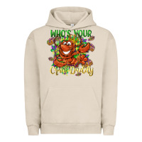 Pigment French Oak Who's your craw daddy Mardi Gras Urban Hoodie - LillyAllenDesigns