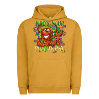 Pigment Peanut Butter Who's your craw daddy Mardi Gras Urban Hoodie - LillyAllenDesigns