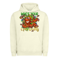 Pigment Pistachio Who's your craw daddy Mardi Gras Urban Hoodie - LillyAllenDesigns