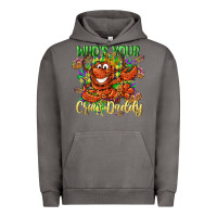 Pigment Tornado Who's your craw daddy Mardi Gras Urban Hoodie - LillyAllenDesigns