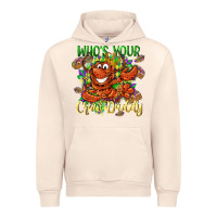 Sandshell Who's your craw daddy Mardi Gras Urban Hoodie - LillyAllenDesigns