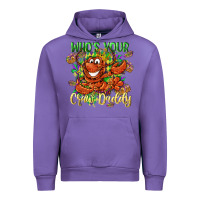 Tulip Who's your craw daddy Mardi Gras Urban Hoodie - LillyAllenDesigns