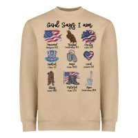 Mushroom god says i am Heavyweight Sweatshirt - MaliasSmallBusiness