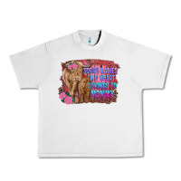 Lunar Rock sorry ladies my heart belongs to mommy highland cow and calf Urban Heavy Tee - RanaPortraitStore