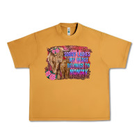Peanut Butter sorry ladies my heart belongs to mommy highland cow and calf Urban Heavy Tee - RanaPortraitStore