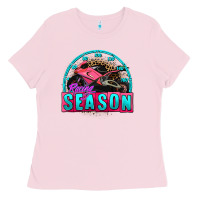 Bubblegum Pink racing season motorcycle Ladies Tee - AdoDesignShop