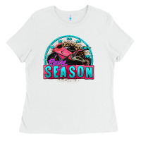 White racing season motorcycle Ladies Tee - AdoDesignShop