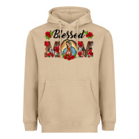 Mushroom blessed mom lady of guadalupe Heavyweight Hoodie - BarkalooDesign