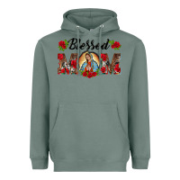Blessed Mom Lady Of Guadalupe Heavyweight Hoodie | Teevron