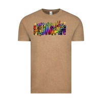 Vintage Coffee we are all human pride lgbtq Vintage Tee - texasbilliewilder