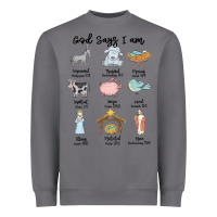 Storm god says i am Heavyweight Sweatshirt - MaliasSmallBusiness