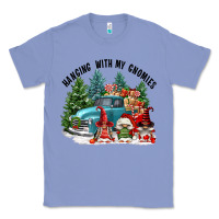 Colony Blue hanging with my gnomies Classic Tee - FaDigitalArtStudio