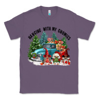 Lavender hanging with my gnomies Classic Tee - FaDigitalArtStudio