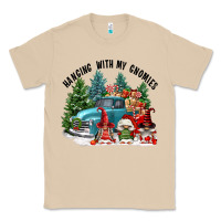 Mushroom hanging with my gnomies Classic Tee - FaDigitalArtStudio