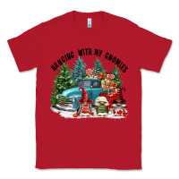 Red hanging with my gnomies Classic Tee - FaDigitalArtStudio