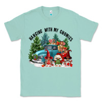Seafoam hanging with my gnomies Classic Tee - FaDigitalArtStudio