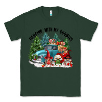 Sports Green hanging with my gnomies Classic Tee - FaDigitalArtStudio