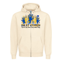 Sandshell for my students down sendrome awareness day Zipper Hoodie - Artiststas