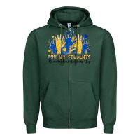 Sports Green for my students down sendrome awareness day Zipper Hoodie - Artiststas