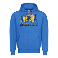 True Royal for my students down sendrome awareness day Zipper Hoodie - Artiststas