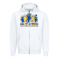 White for my students down sendrome awareness day Zipper Hoodie - Artiststas