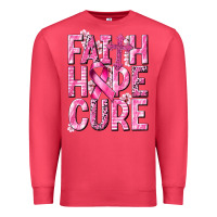 Cardinal faith hope cure cancer Premium Sweatshirt - NancyCooperArtShop