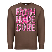 Chestnut faith hope cure cancer Premium Sweatshirt - NancyCooperArtShop