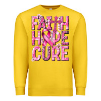 Lemon faith hope cure cancer Premium Sweatshirt - NancyCooperArtShop