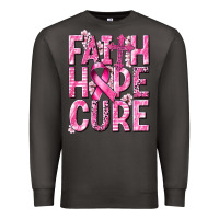 Smoke faith hope cure cancer Premium Sweatshirt - NancyCooperArtShop