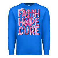 True Royal faith hope cure cancer Premium Sweatshirt - NancyCooperArtShop