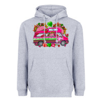 Heather Grey valentines day tacos truck Heavyweight Hoodie - NancyCooperArtShop
