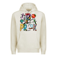 Oatmeal Heather pre k Premium Hoodie - NancyCooperArtShop