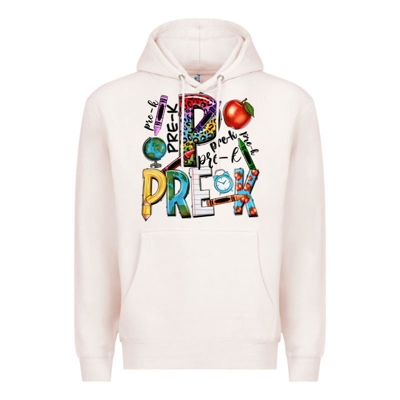 Pre K Premium Hoodie by NancyCooperArtShop | Teevron