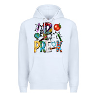 White pre k Premium Hoodie - NancyCooperArtShop