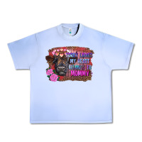 Grape Ice sorry ladies my heart belongs to mommy highland calf Urban Heavy Tee - RanaPortraitStore
