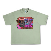 Oil Green sorry ladies my heart belongs to mommy highland calf Urban Heavy Tee - RanaPortraitStore