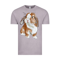 Vintage Zinc Cute Bunny Vintage Tee - RanaPortraitStore