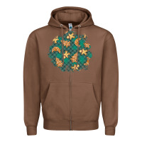 Chestnut christmas gingerbread cookies patch Zipper Hoodie - BundleAndBundleShop
