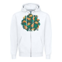 White christmas gingerbread cookies patch Zipper Hoodie - BundleAndBundleShop