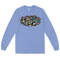 Colony Blue hope Long Sleeve Tee - SublimationCraftShop