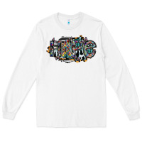White hope Long Sleeve Tee - SublimationCraftShop