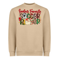 Mushroom santas favorite soccer player Heavyweight Sweatshirt - MaliasSmallBusiness