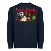 Navy santas favorite soccer player Heavyweight Sweatshirt - MaliasSmallBusiness