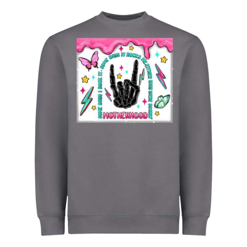 Some Days I Rock It Heavyweight Sweatshirt by MaliasSmallBusiness | Teevron